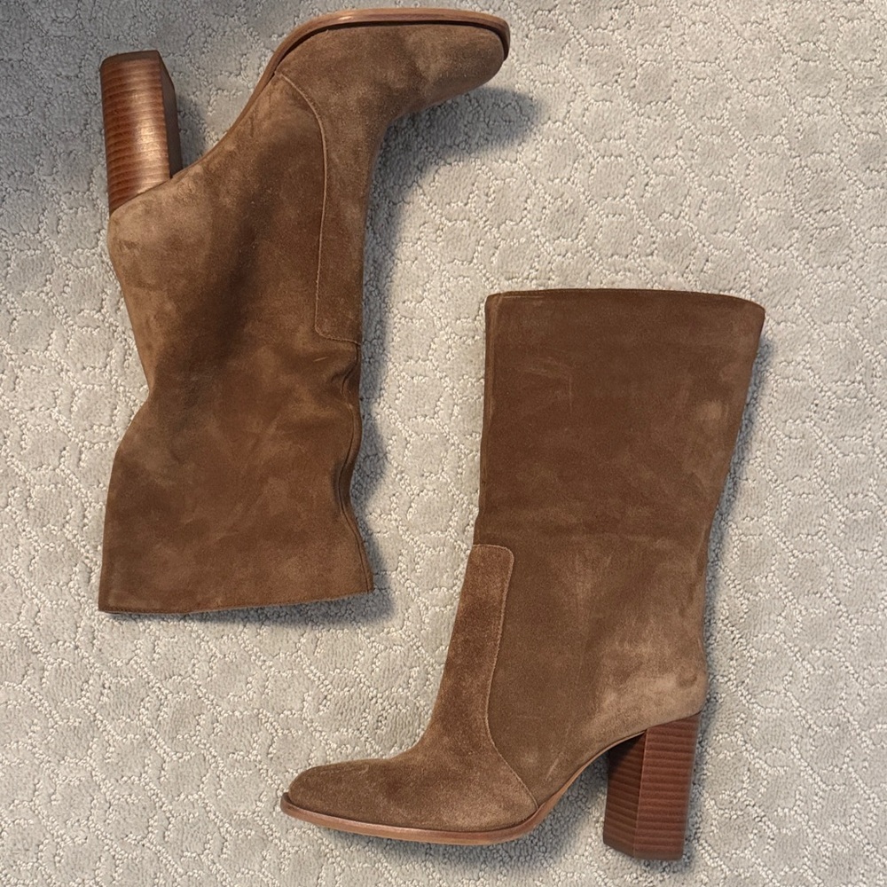 Dolce Vita Brown Suede Women's Boots